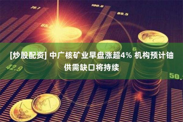 [炒股配资] 中广核矿业早盘涨超4% 机构预计铀供需缺口将持续